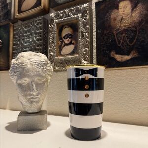 Starbucks Alice & Olivia 2013 Tuxedo 12oz Travel‎ Mug Double Wall Tumbler